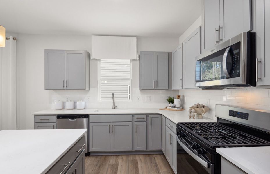 Large Island with Plenty of Cabinets