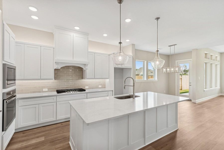 Furnished interior view inside a new home in ARTAVIA 45' Homesites, Conroe (Image 5).