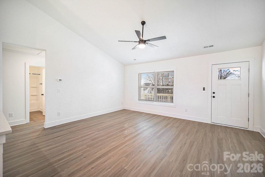 Spacious, unfurnished interior of a new home in , Newton (Image 8).