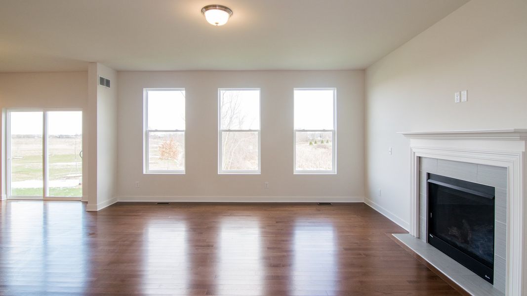 Representative unfurnished interior of a home built from the The Hartland by Norfolk Homes in Coronado Estates, Jackson (Image 26).