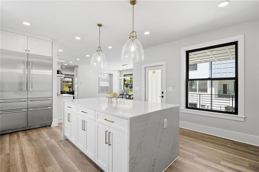 Furnished interior view inside a new home in , Roswell (Image 9).