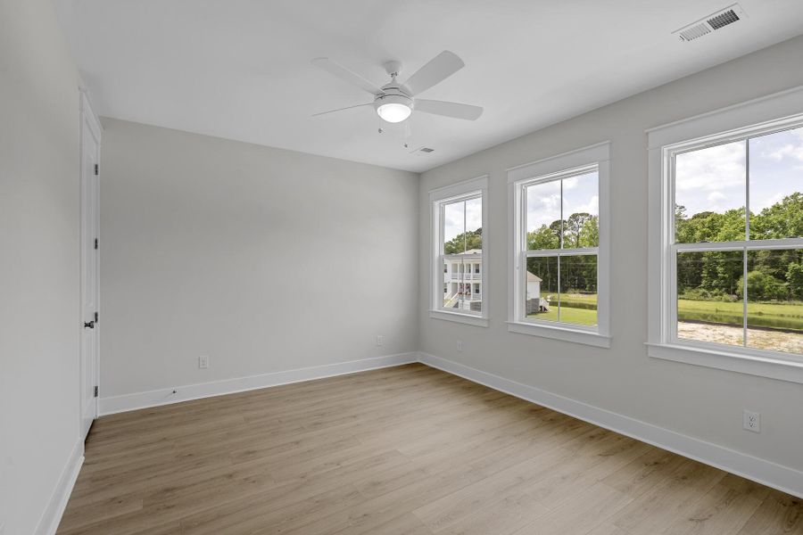 Spacious, unfurnished interior of a new home in Miller's Crossing, Johns Island (Image 26). Spacious, unfurnished interior of a new home in Miller's Crossing, Johns Island (Image 26).