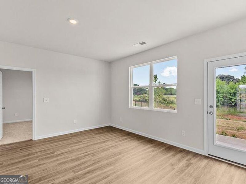 Spacious, unfurnished interior of a new home in Remington Chase, Perry (Image 29).