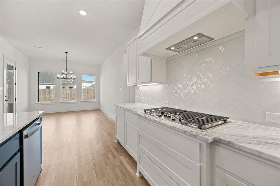 Furnished interior view inside a new home in Parks of Aledo, Aledo (Image 18).