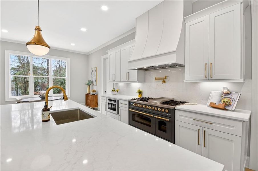 Furnished interior view inside a new home in , Atlanta (Image 34). Furnished interior view inside a new home in , Atlanta (Image 34).