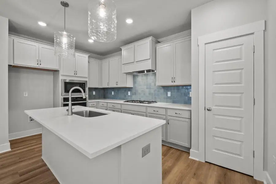 Representative furnished interior of a home built from the Bliss by Garman Homes in Golden Gate, High Point (Image 7).