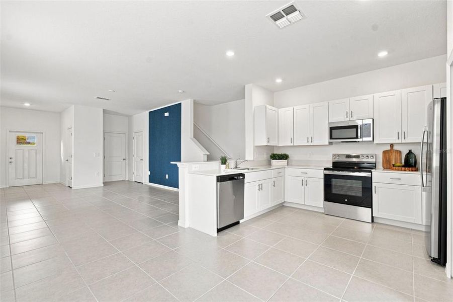 Furnished interior view inside a new home in , Zephyrhills (Image 11).