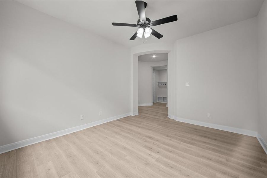 Spacious, unfurnished interior of a new home in Walsh Classic, Aledo (Image 26). Spacious, unfurnished interior of a new home in Walsh Classic, Aledo (Image 26).