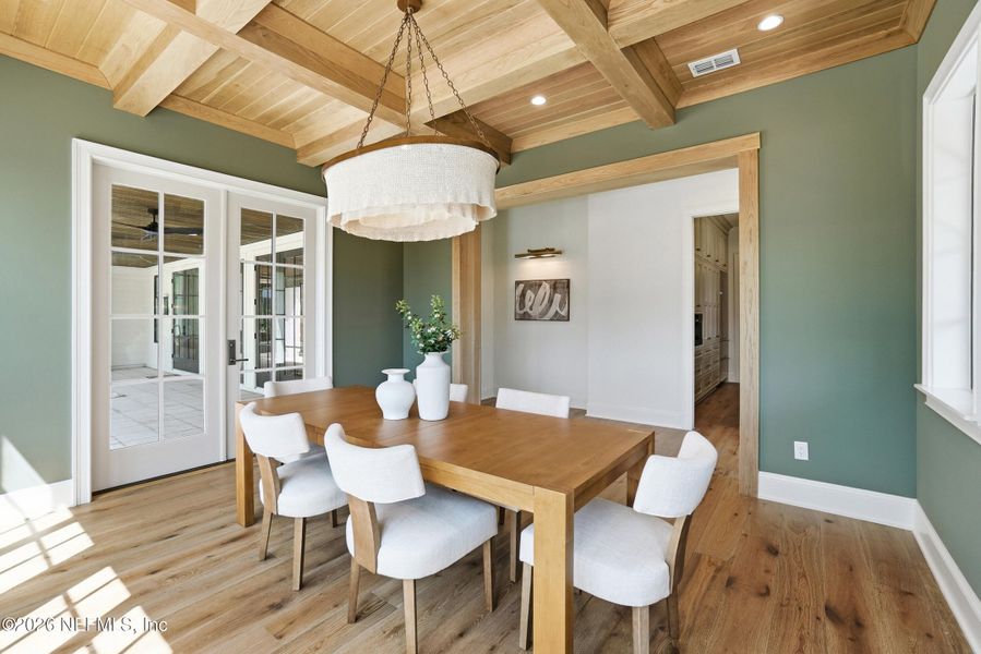 Furnished interior view inside a new home in , Ponte Vedra Beach (Image 42).