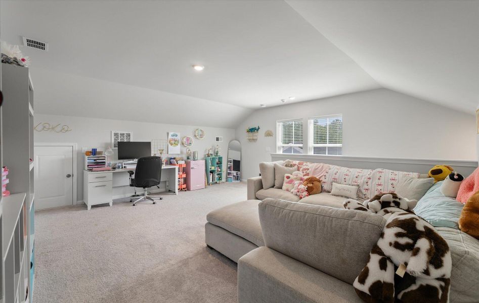 Furnished interior view inside a new home in , Johns Island (Image 17).