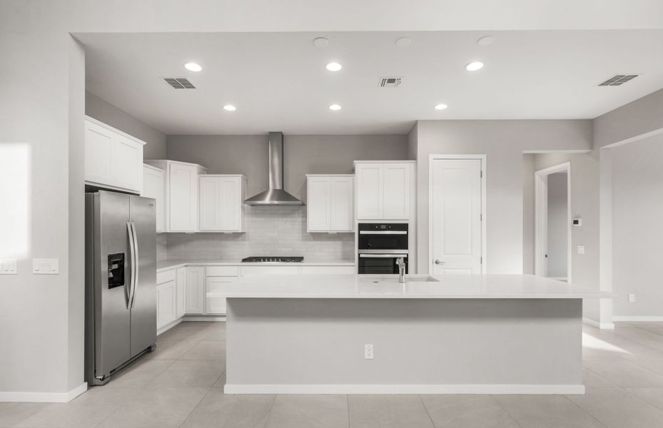 Furnished interior view inside a new home in Legado West, Queen Creek (Image 14).