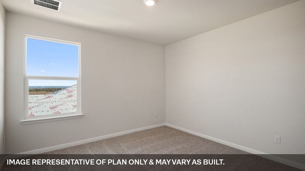 Representative unfurnished interior of a home built from the The Quincy by D.R. Horton in Thunder Rock, Marble Falls (Image 31).