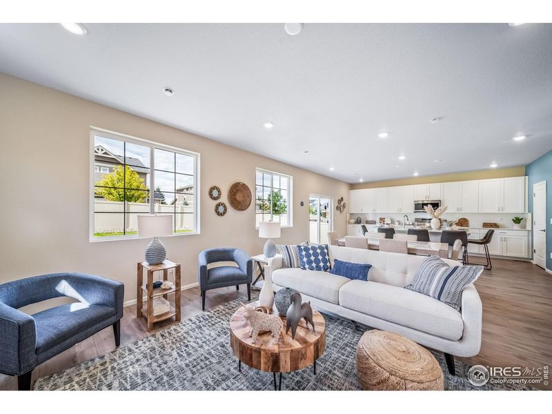 Furnished interior view inside a new home in , Johnstown (Image 15).