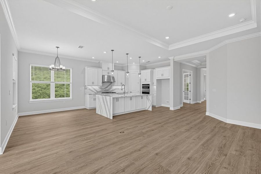 Spacious, unfurnished interior of a new home in Esplanade at Azario Lakewood Ranch, Bradenton (Image 13).