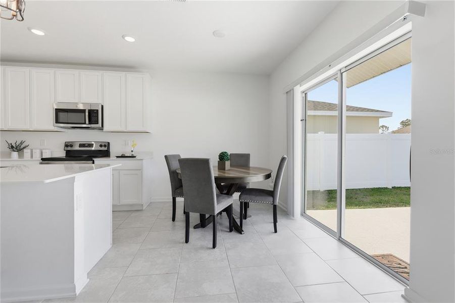 Furnished interior view inside a new home in Vineland Reserve, Osteen (Image 8).