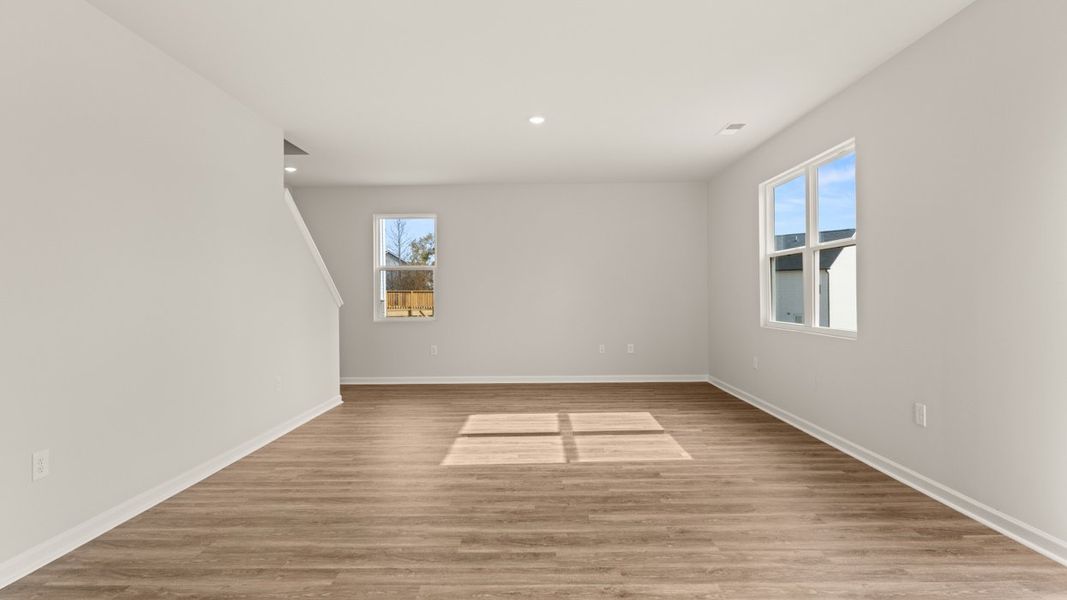 Spacious, unfurnished interior of a new home in The Reserve at Calcutta, Stockbridge (Image 12).