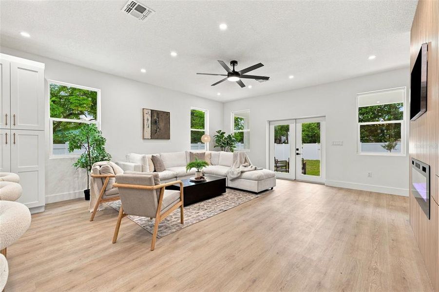 Furnished interior view inside a new home in , Tampa (Image 12).