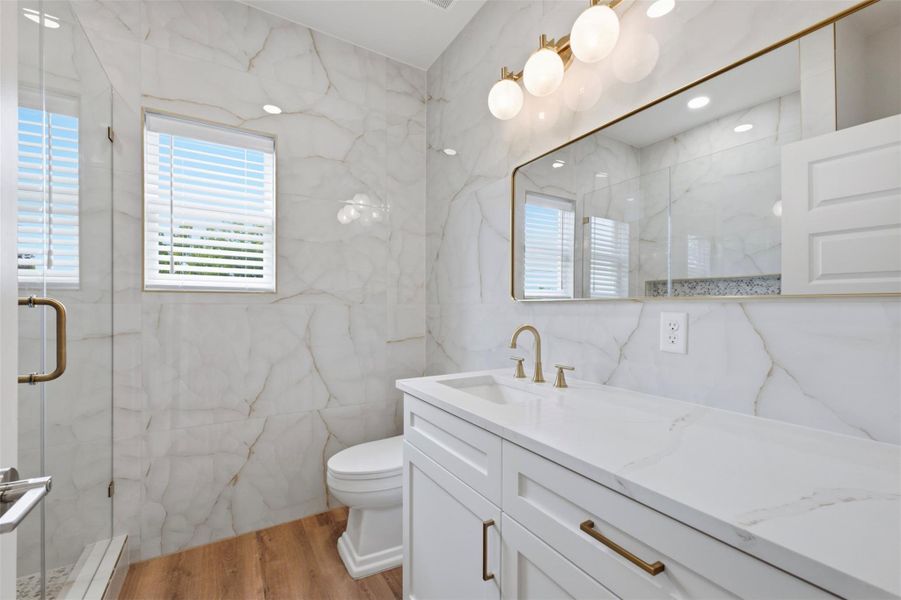 Furnished interior view inside a new home in , Houston (Image 11).