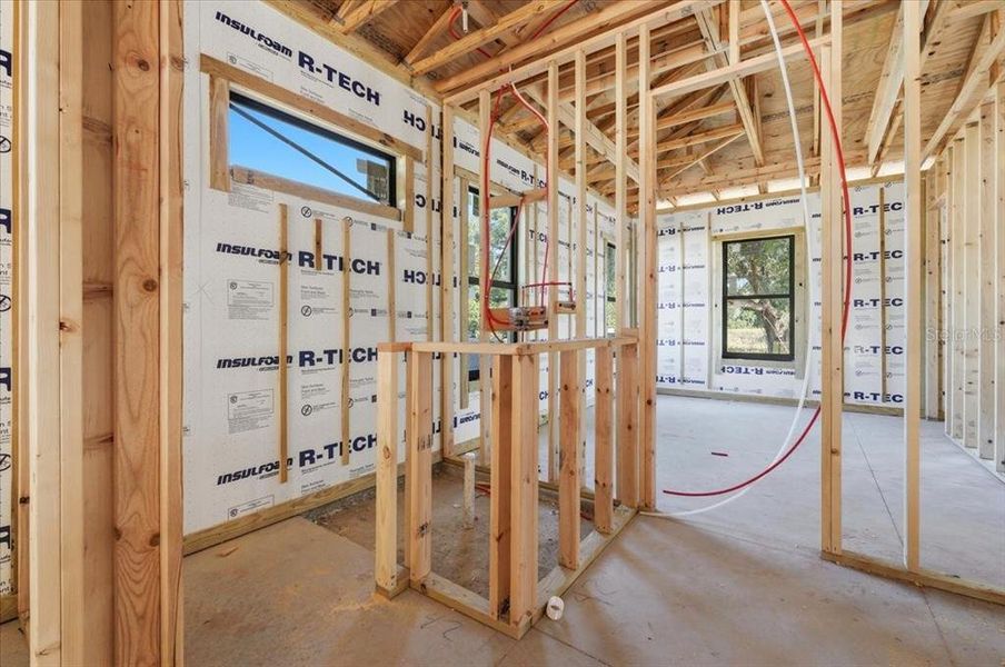 In-progress construction of a new home in , Avon Park, FL (Image 18).
