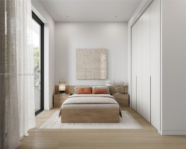 Furnished interior view inside a new home in , Miami (Image 6). Furnished interior view inside a new home in , Miami (Image 6).