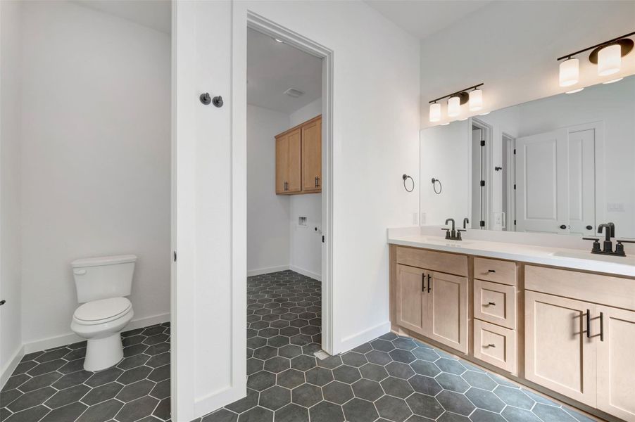 Furnished interior view inside a new home in Heritage, Dripping Springs (Image 13).