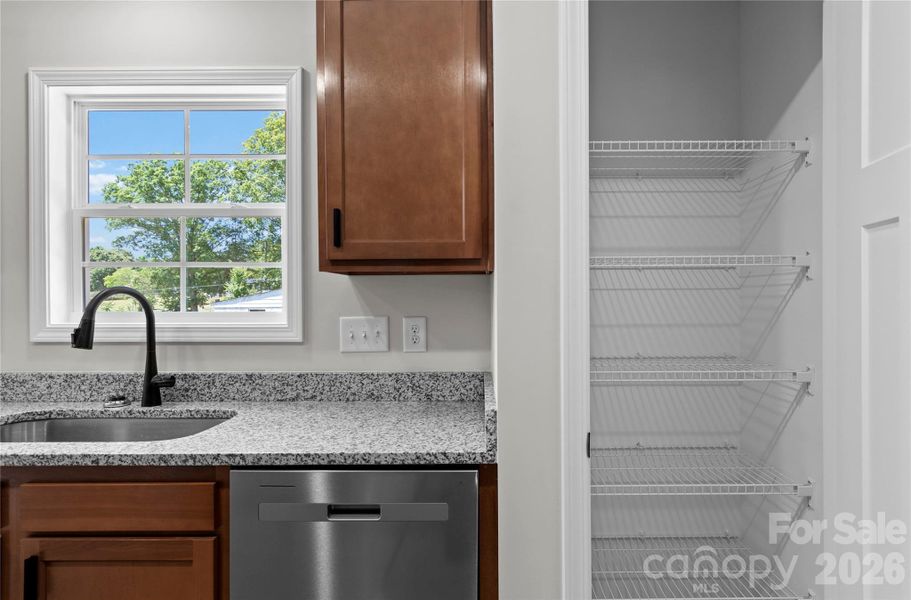 Close-up of interior finishes inside a home in , Winston-Salem (Image 9).