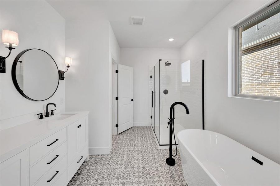 Furnished interior view inside a new home in Heritage Ranch, Sherman (Image 11). Furnished interior view inside a new home in Heritage Ranch, Sherman (Image 11).