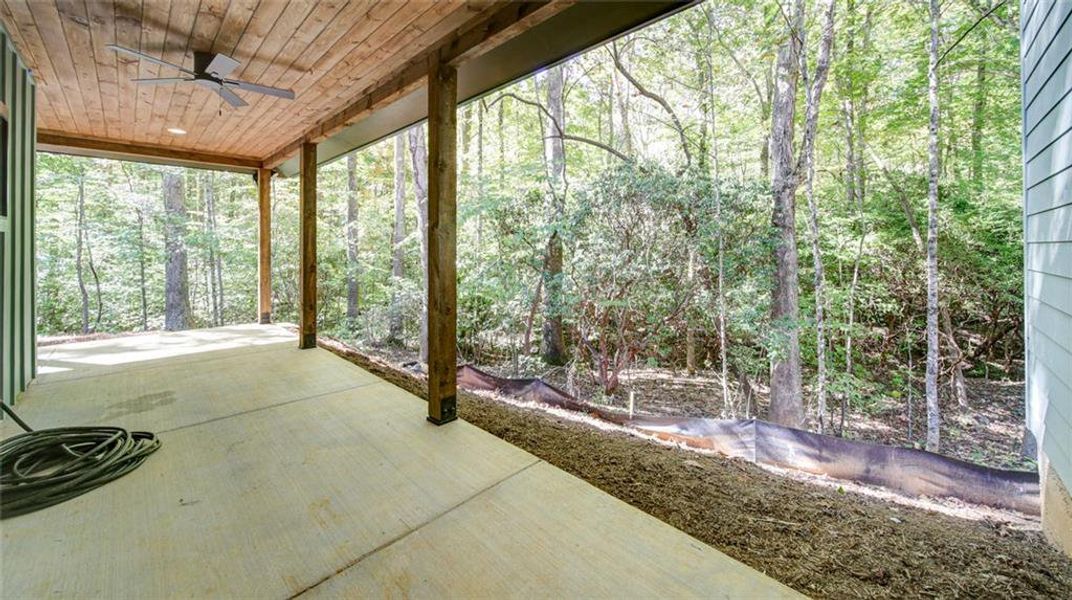 Exterior details and patio area of a home in , Dawsonville (Image 1). Exterior details and patio area of a home in , Dawsonville (Image 1).