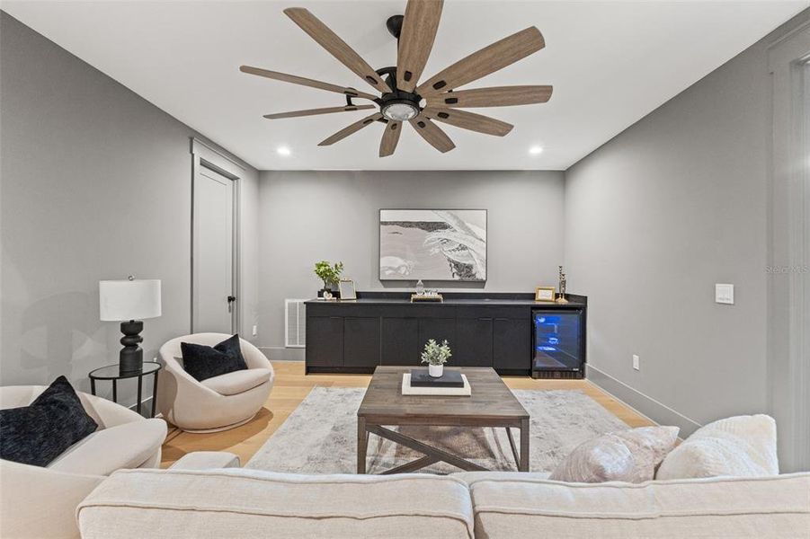 Furnished interior view inside a new home in , Tampa (Image 65).