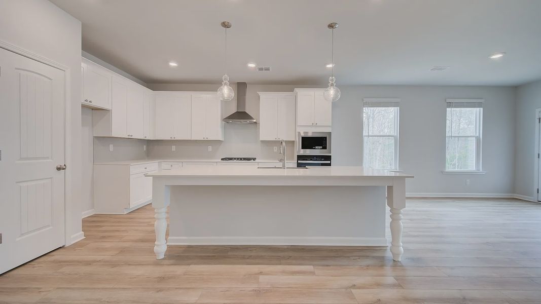 Furnished interior view inside a new home in Hamilton Lakes, Lawrenceville (Image 9).