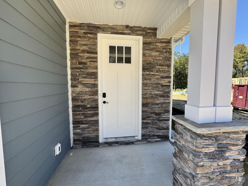 Exterior details and patio area of a home in Caldwell Forest, Charlotte (Image 2). Exterior details and patio area of a home in Caldwell Forest, Charlotte (Image 2).
