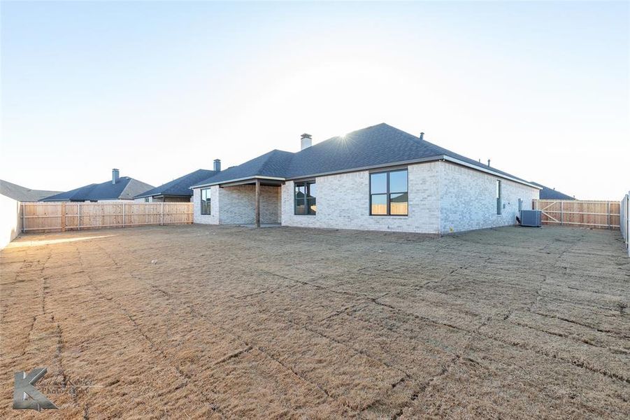 Exterior details and patio area of a home in , Abilene (Image 22).