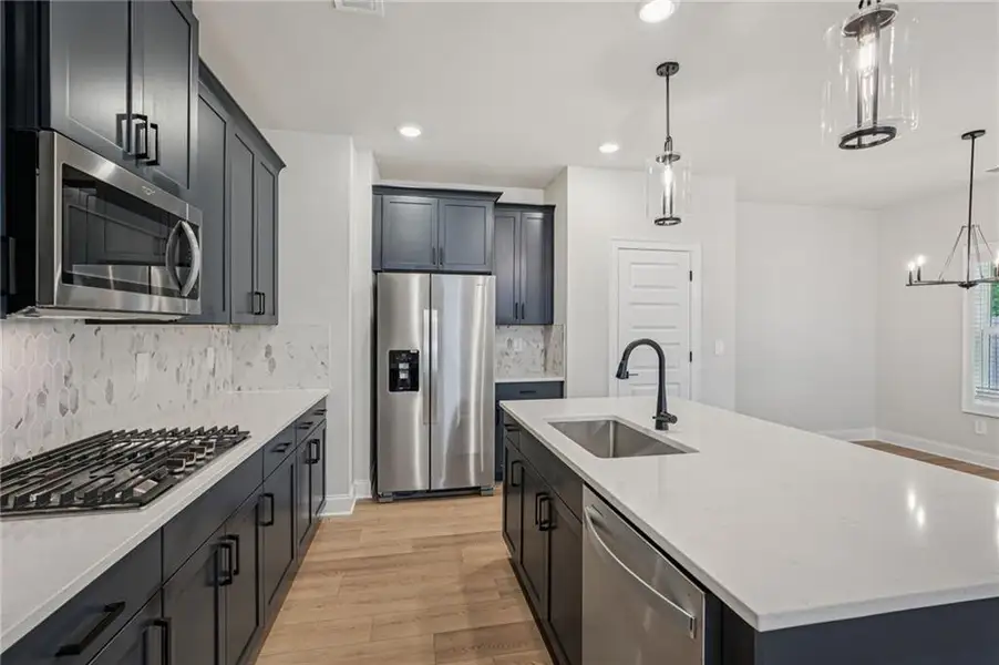 Furnished interior view inside a new home in Hemingway - Reserve Series, Cumming (Image 5).