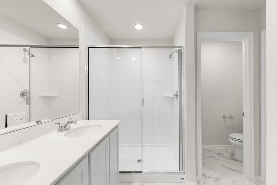 Front exterior of a new home in Sanger Circle, Sanger, TX, highlighting curb appeal (Image 22). Front exterior of a new home in Sanger Circle, Sanger, TX, highlighting curb appeal (Image 22).