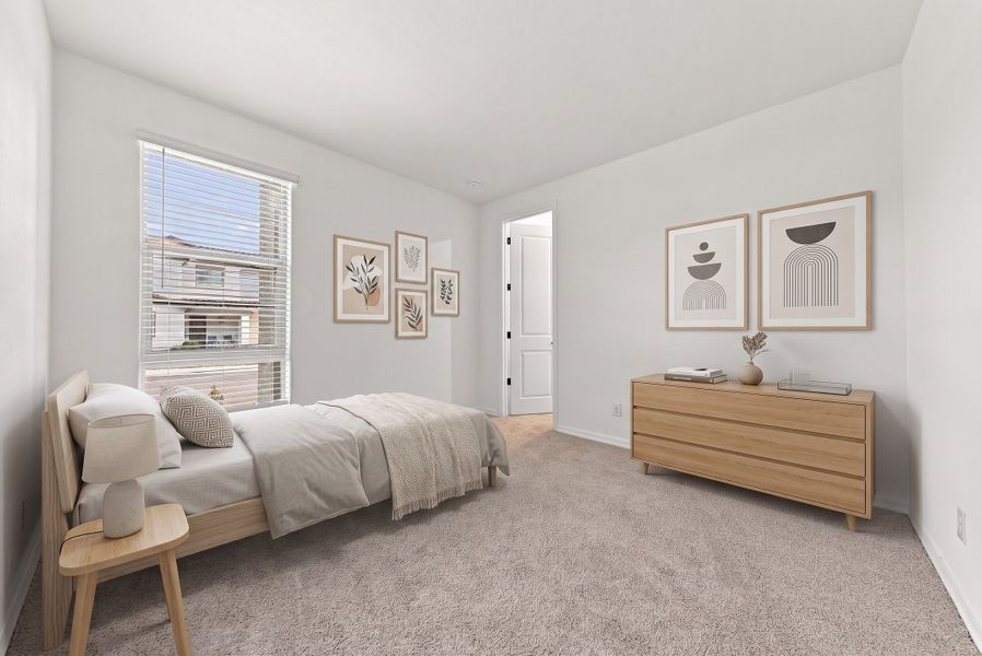 Furnished interior view inside a new home in Tirreno at IronWing, Litchfield Park (Image 11).