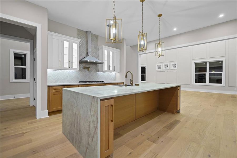 Furnished interior view inside a new home in , Gainesville (Image 35).