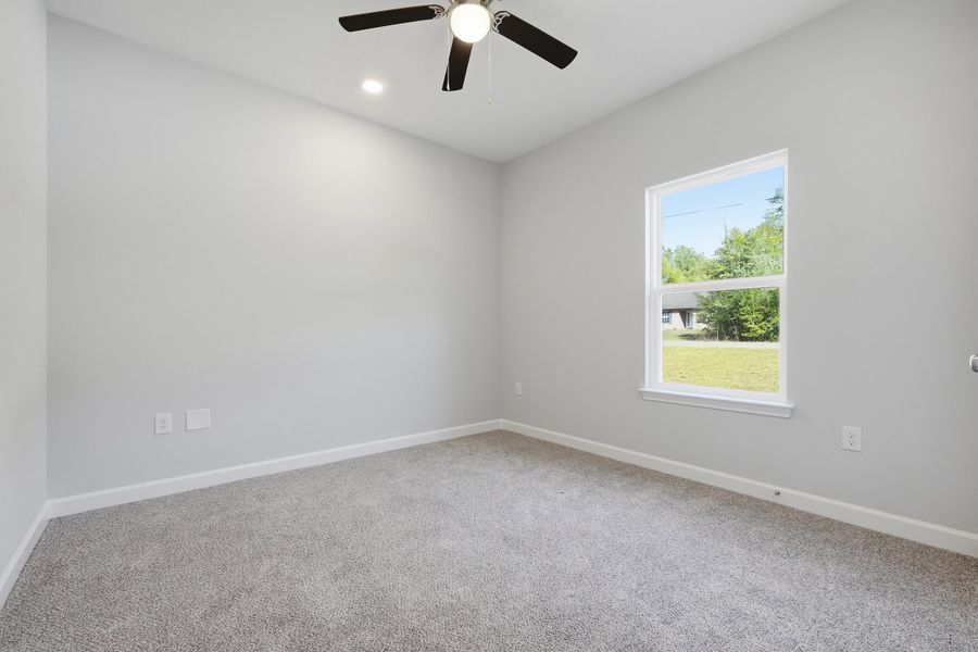 Spacious, unfurnished interior of a new home in McCarthy Estates, Defuniak Springs (Image 21). Spacious, unfurnished interior of a new home in McCarthy Estates, Defuniak Springs (Image 21).