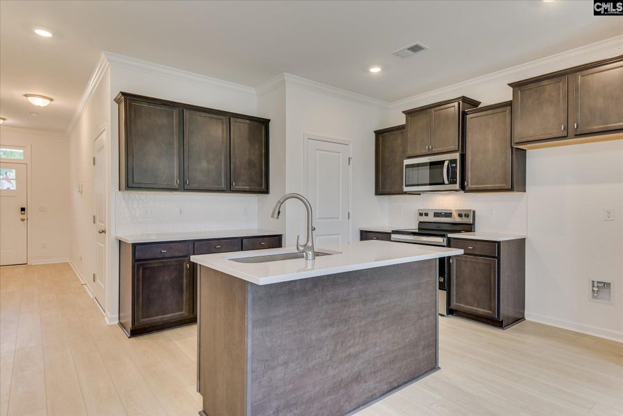 Furnished interior view inside a new home in Walker’s Trail, Lexington (Image 9).