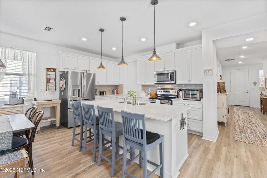 Furnished interior view inside a new home in Bradley Pond, Jacksonville (Image 6).