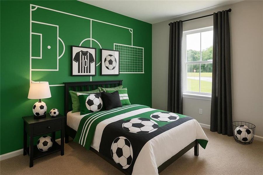 Furnished interior view inside a new home in , Commerce (Image 8).