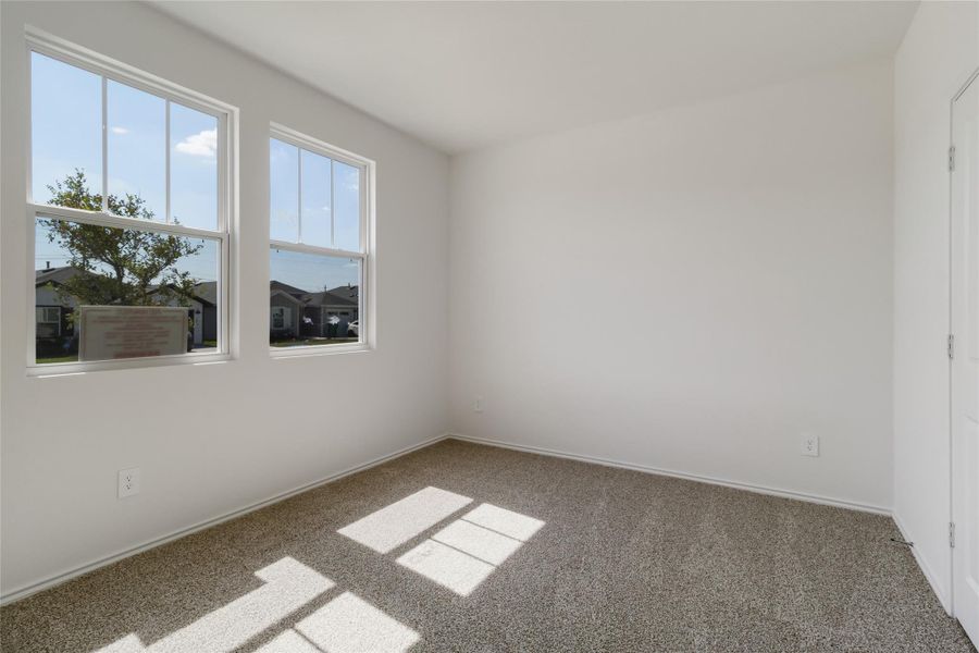 Spacious, unfurnished interior of a new home in Marigold, Uhland (Image 12). Spacious, unfurnished interior of a new home in Marigold, Uhland (Image 12).