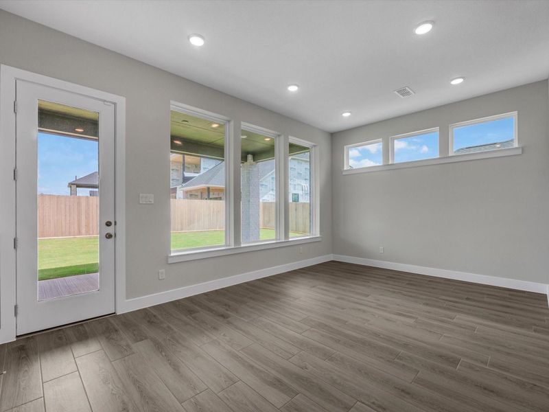 Spacious, unfurnished interior of a new home in Harvest Green, Richmond (Image 14). Spacious, unfurnished interior of a new home in Harvest Green, Richmond (Image 14).