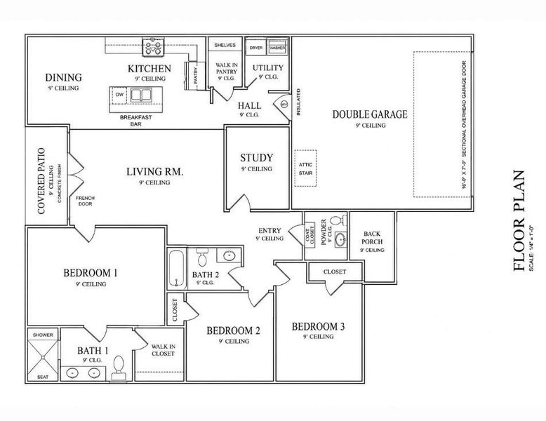 2D floor plan layout of this home in , Fort Worth, TX (Image 2). 2D floor plan layout of this home in , Fort Worth, TX (Image 2).