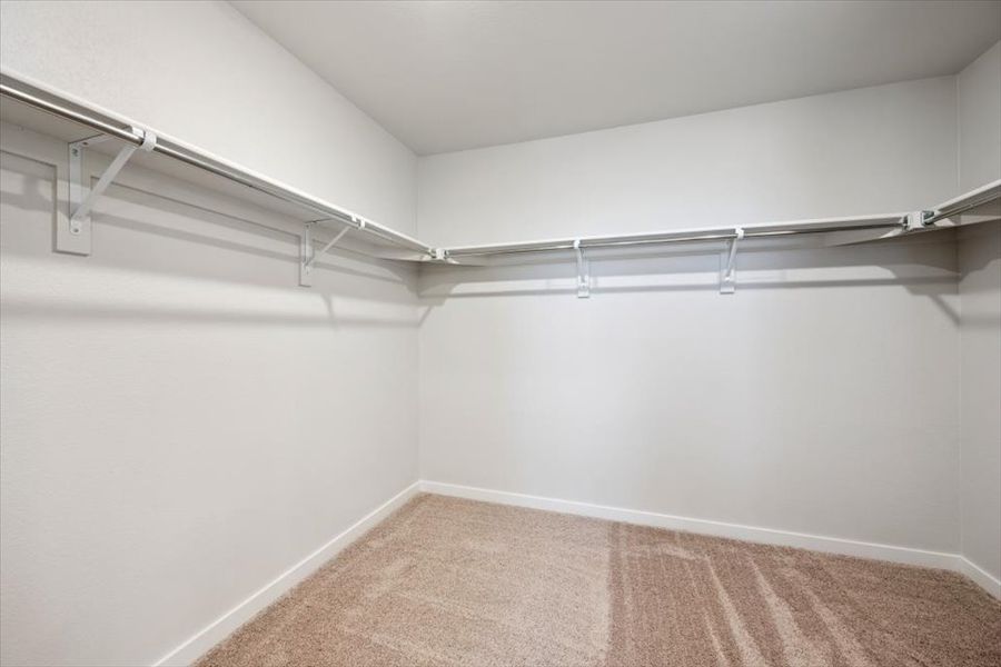 A room with a carpet and a metal railing. A room with a carpet and a metal railing.