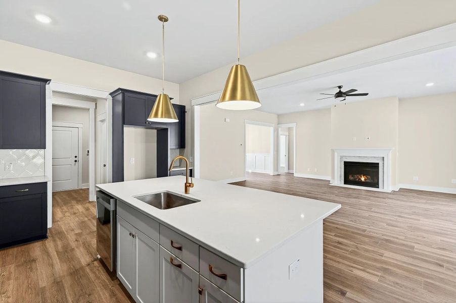 Furnished interior view inside a new home in , Walterboro (Image 14).