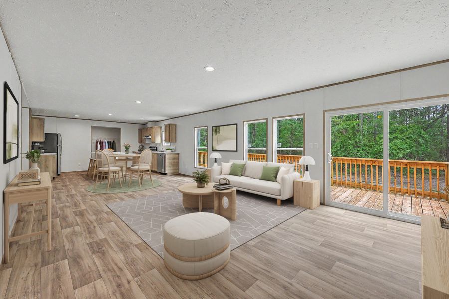 Furnished interior view inside a new home in , Ridgeville (Image 5).