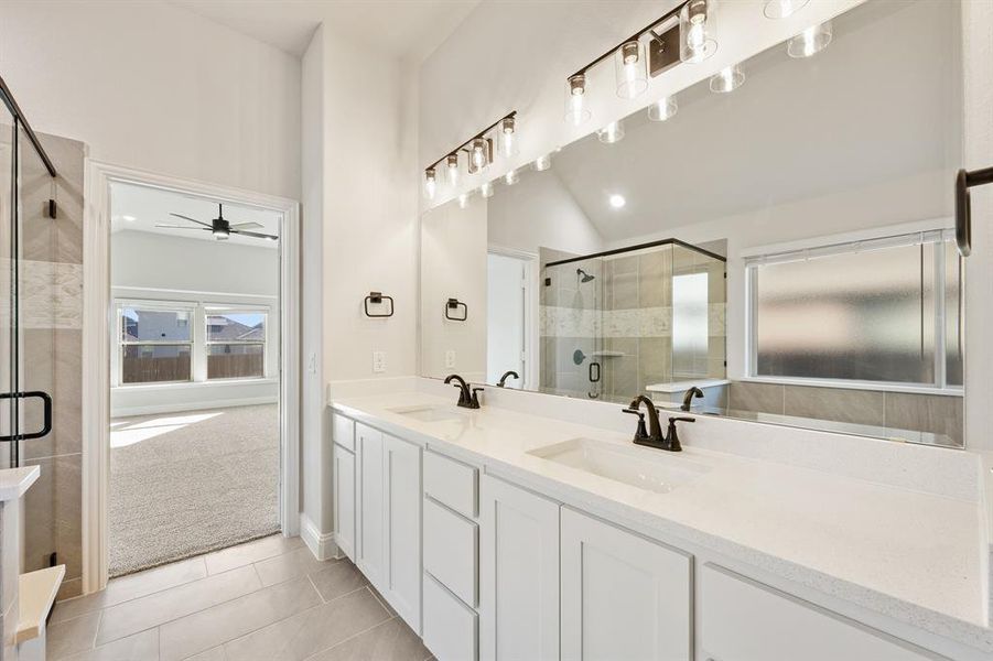 Furnished interior view inside a new home in Godley Ranch Classic, Godley (Image 11).