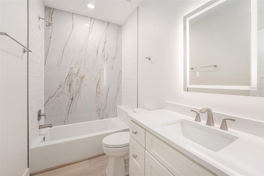 Furnished interior view inside a new home in , Largo (Image 6).