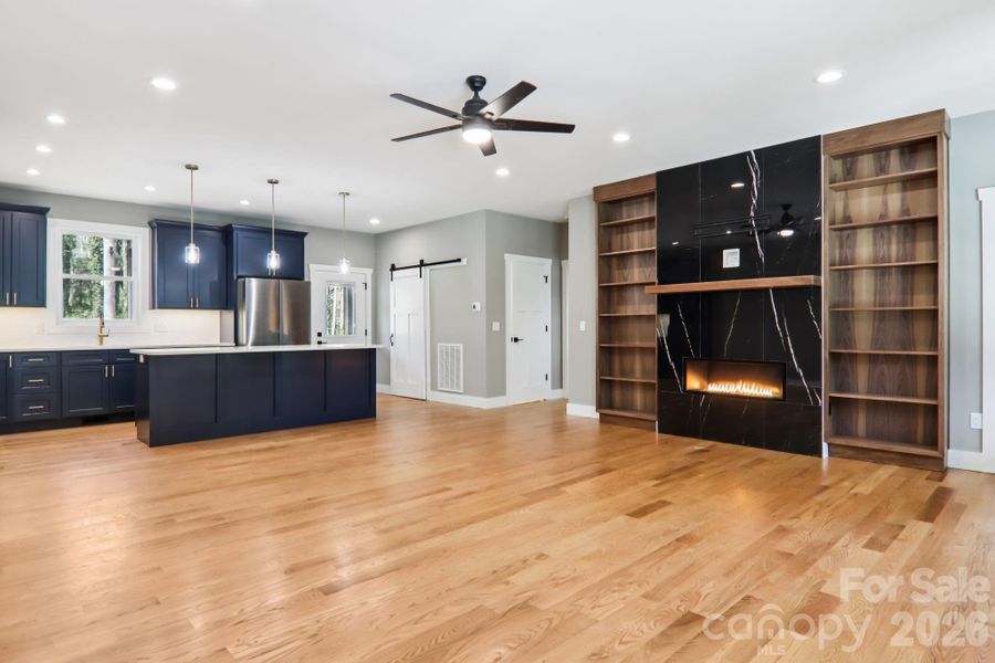Furnished interior view inside a new home in , Hendersonville (Image 9).