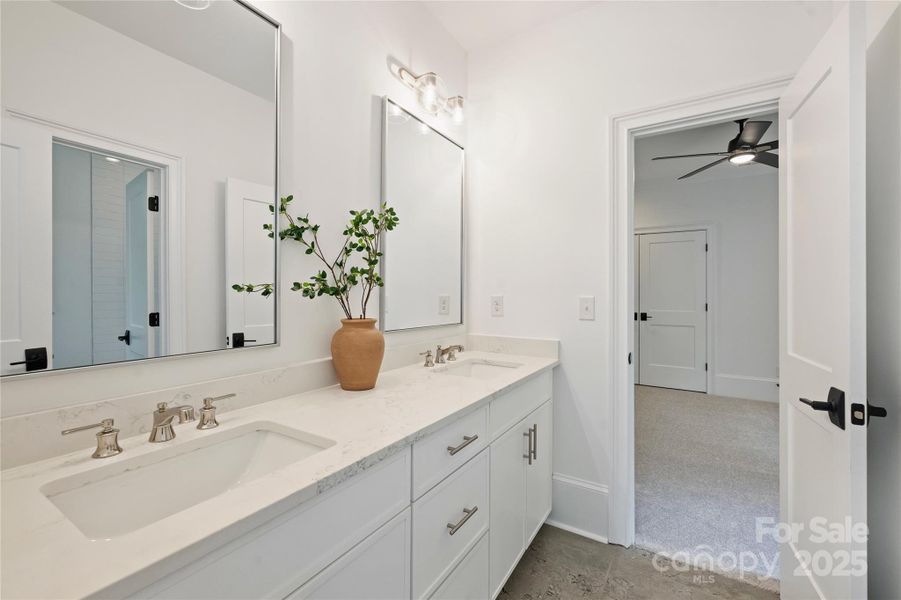 Furnished interior view inside a new home in , Charlotte (Image 16).